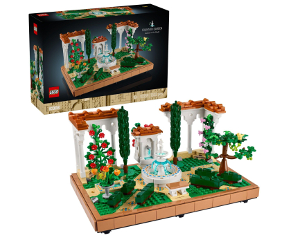 Klocki LEGO® LEGO Icons 10359 Fontanna w ogrodzie